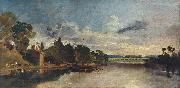 Joseph Mallord William Turner The Thames near Walton Bridges oil painting picture wholesale